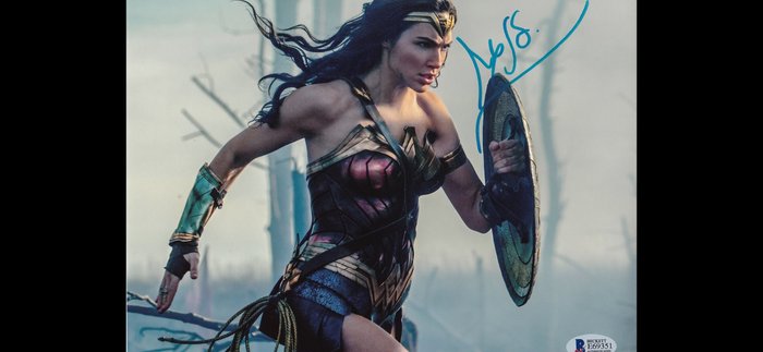 Wonder Woman - Signed by Gal Gadot (Wonder Woman)