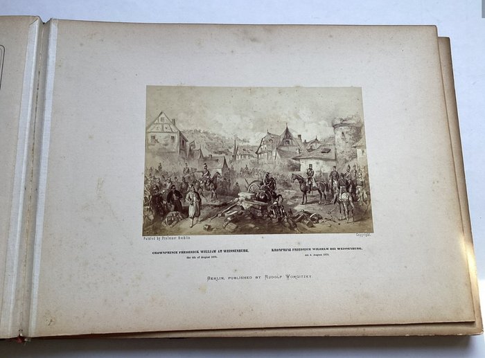 Rechlin - Parlor Album of the French-German War/Schlachten-Album des Deutsch-französischen Feldzuges 1870-71 - 1872