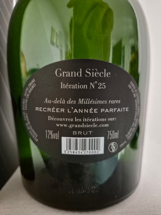 Laurent-Perrier La Grande Siecle 25° Edition - Champagne - 1 Flaske (075L)