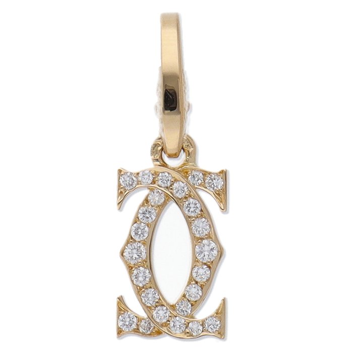 Cartier - Vedhæng - 2C diamond charm - 18 kraat Gulguld - Diamant