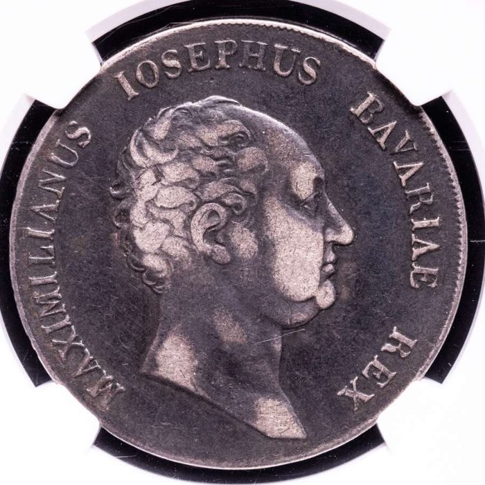 Tyskland. Maximilian IV., as King Maximilian I (1806-1825). Thaler (taler) 1816, Múnich  (Ingen mindstepris)