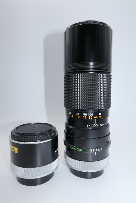 Canon 100-200 mm et doubleur Zoomobjektiv