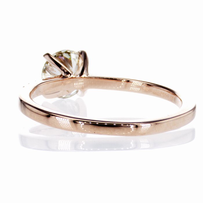 Ingen mindstepris - Forlovelsesring - 14 karat Rosaguld -  1.15ct. tw. Diamant (Natur)