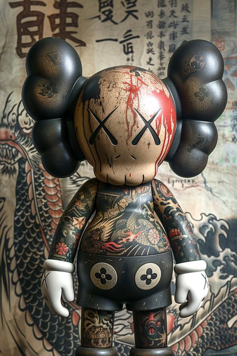 Artxlife - Japanese Tatoo Kaws [XXL]