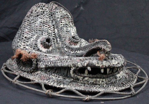 Facademaske - Middle Sepik - Yentchemangua - Papua Ny Guinea  (Ingen mindstepris)