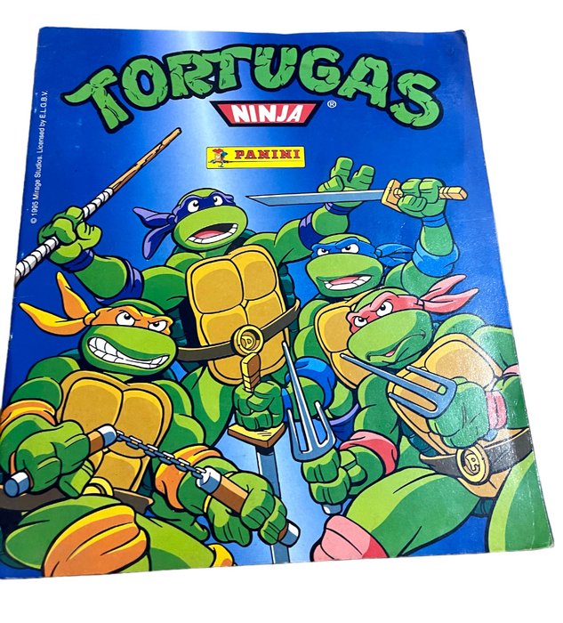 Panini Teenage Mutant Ninja Turtles   1995 TMNT full album - 1 Complete Album