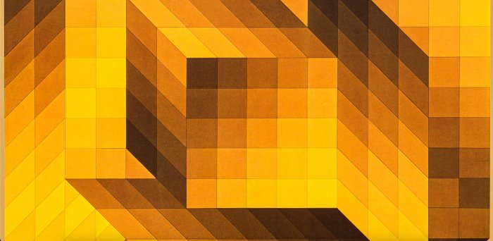 Victor Vasarely (1906-1997) - AXO-44