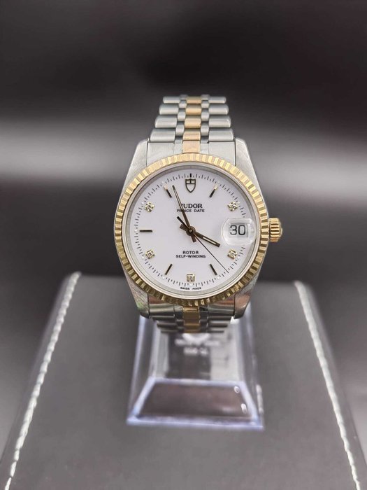 Tudor - Prince Date Diamond - LO 601 - LO 601 - Mænd - 2000-2010