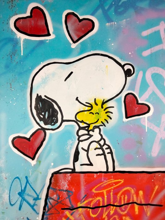 Hipo (1988) - Snoopy  Woodstock - Follow Your Heart (Original artwork)