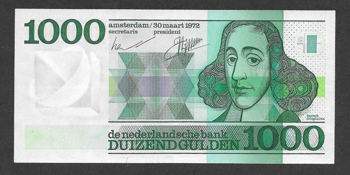 Holland. - 1000 Gulden - 1972 - Pick 94  (Ingen mindstepris)