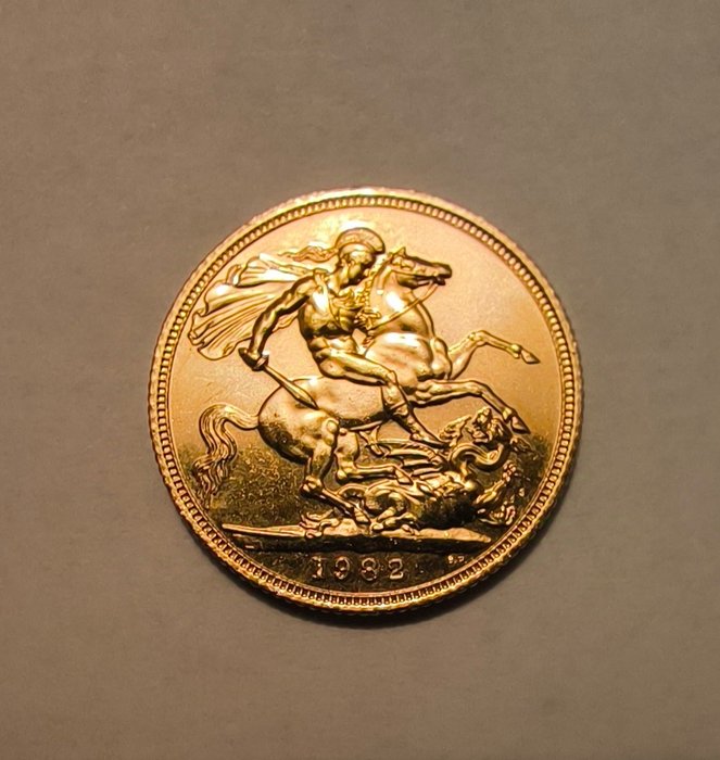 Storbritannien. Sovereign 1982