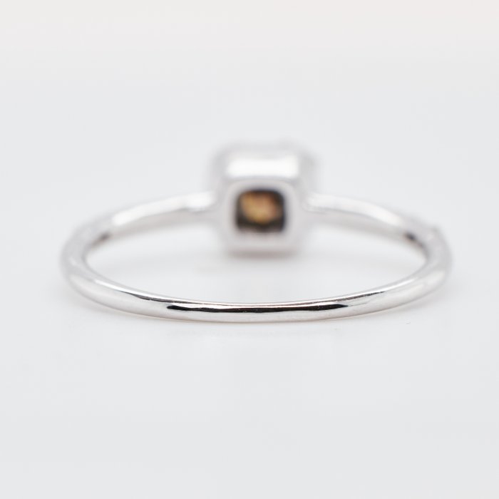 Ingen mindstepris - Ring - 14 karat Hvidguld -  0.40ct. tw. Diamant (Forbedret klarhed) - Diamant