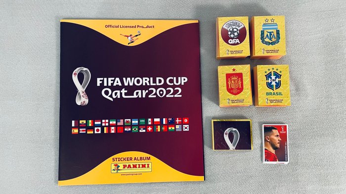 Panini - Qatar 2022 World Cup Empty album + complete loose sticker set