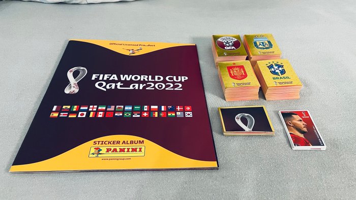 Panini - Qatar 2022 World Cup Empty album + complete loose sticker set