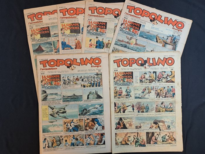 Topolino Giornale - 1943 - 17 Comic - Første udgave