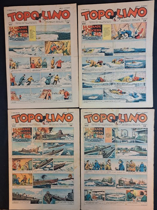 Topolino Giornale - 1943 - 17 Comic - Første udgave