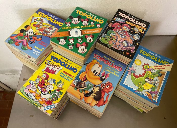 Topolino 1701/1800 - Sequenza completa - 100 Comic - Første udgave - 1988/1990