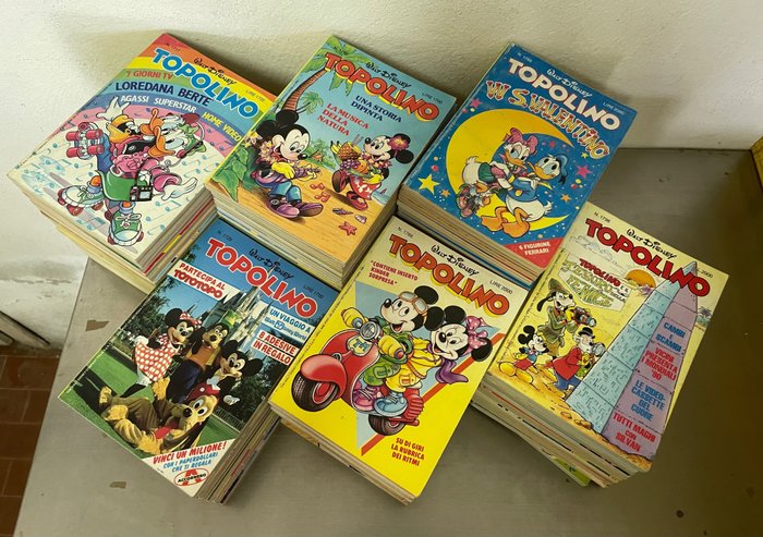 Topolino 1701/1800 - Sequenza completa - 100 Comic - Første udgave - 1988/1990