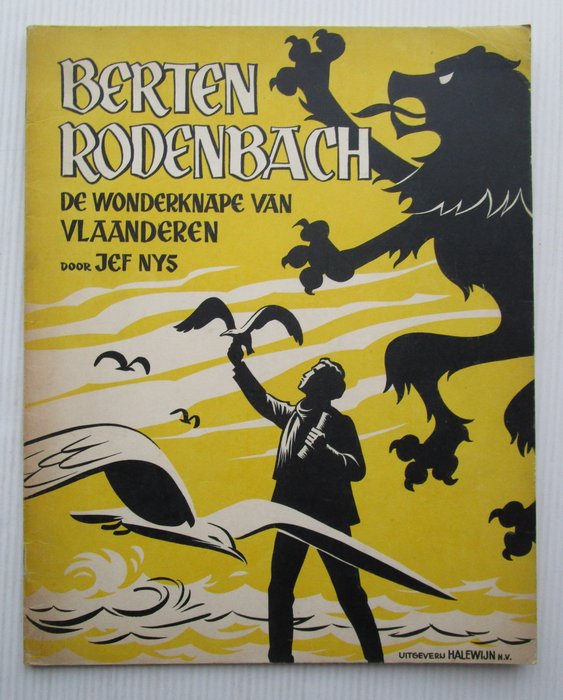 Berten Rodenbach - de wonderknape van Vlaanderen - 1 Album - Første udgave - 1957