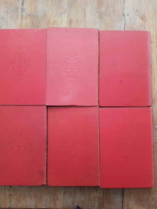 Jules Verne - Lot avec 6 volumes - 1920