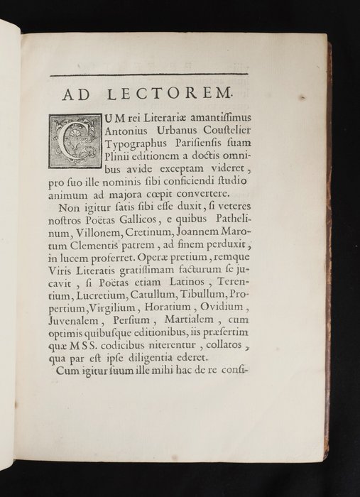 Catullus, Tibullus, Propertius - Catullus, Tibullus, Propertius, Ad optimorum Exemplarium fidem recensiti, cum MSS. codicum variis - 1723