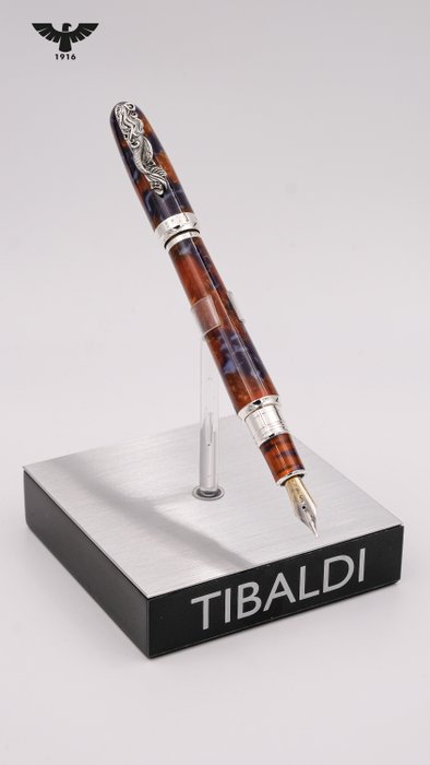 Tibaldi - Mermaid - 18K Gold Nib (Limited Edition/150) Montegrappa Pen Pouch GIFT! - Fyldepen