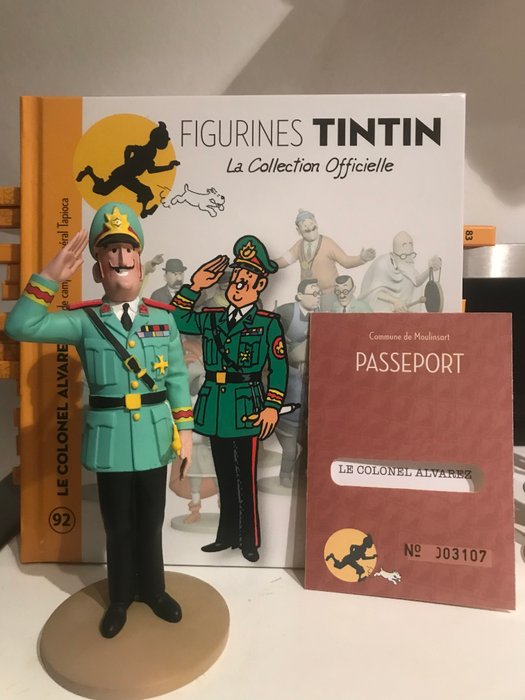 Miniature figur - Coronel Álvarez  (2) - Harpiks