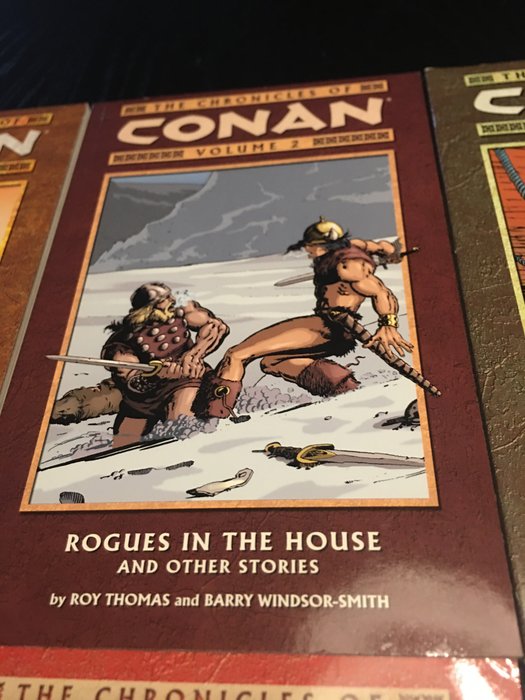 The Chronicles of Conan 1-8 + The Adventures of Red Sonja vol 1 tpb - 9 Comic - Første udgave/genoptryk