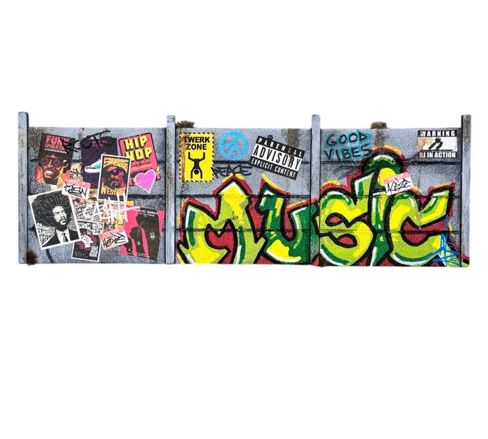 Alèze 74 - "Music" Street wall 12