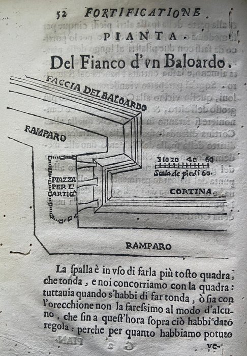 Barca, G. - Breve compendio di fortificazione moderna - 1643