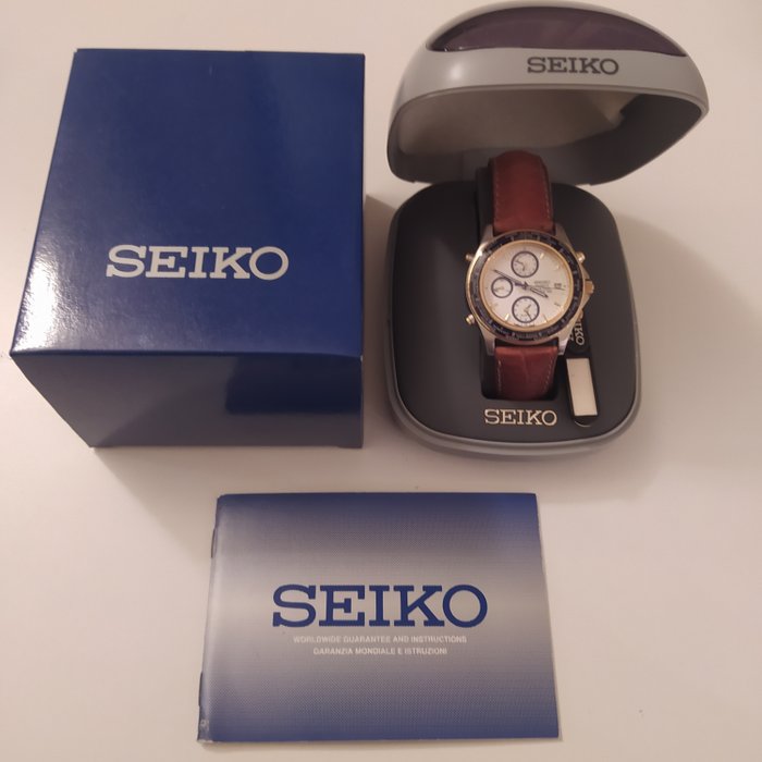 Seiko - World Timer - Ingen mindstepris - 5T52-6A5A - Mænd - 1980-1989