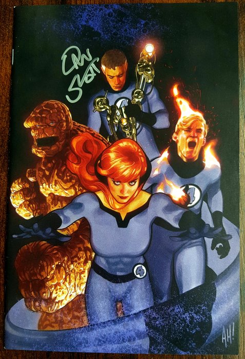 Fantastic Four #1 - Signed By story creator Dan Slott - With COA - 1 Signed comic/2018