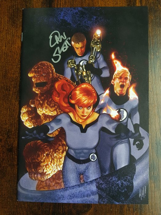 Fantastic Four #1 - Signed By story creator Dan Slott - With COA - 1 Signed comic/2018