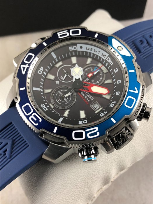 Citizen - Eco-Drive Promaster Marine Diver - BJ2169-08E - Mænd - 2011-nu