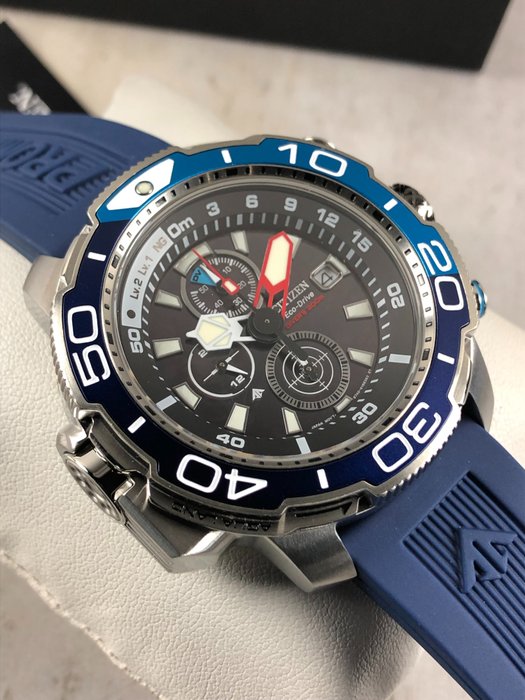 Citizen - Eco-Drive Promaster Marine Diver - BJ2169-08E - Mænd - 2011-nu