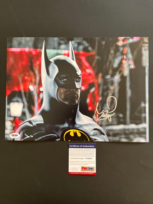 Batman Michael Keaton - Signed in Person - with PSA/DNA Certificate - Autograph photo - No Reserve!