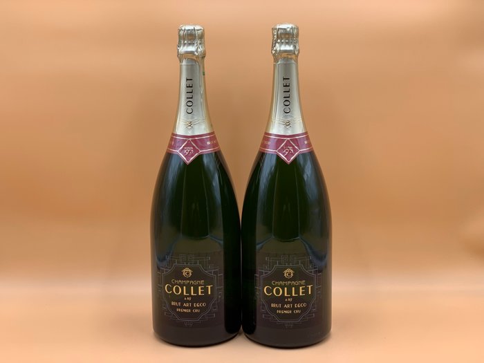 Collet, Art Deco - Champagne - 2 Magnummer (1,5 L)