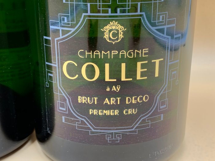 Collet, Art Deco - Champagne - 2 Magnummer (1,5 L)