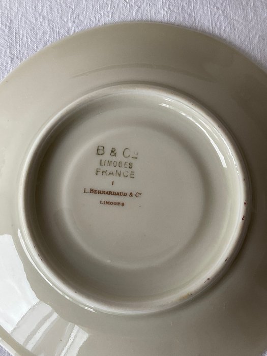 Bernardaud  Co. Limoges - Kaffesæt til 12 - Porcelæn