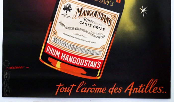 Robert Falcucci - Rhum Mangoustan's met het aroma van de Antillen