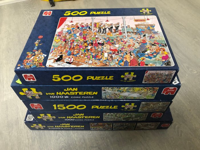 Jan van Haasteren - Diverse puzzels Jan van Haasteren - 8 Gåde - Første udgave - 2005/2018