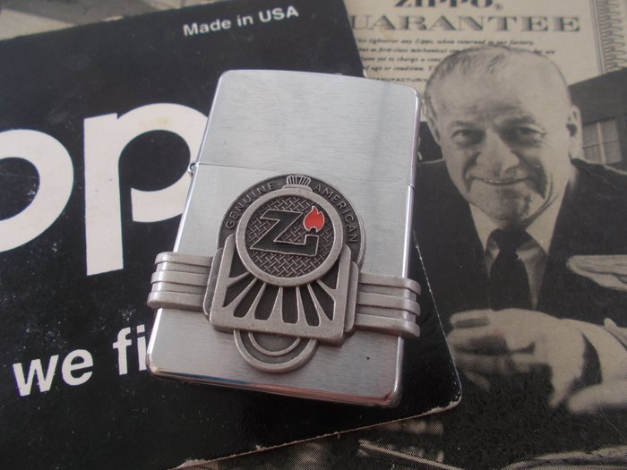 Zippo lighter z logo genuine american emblem XI - Lighter - Bronze