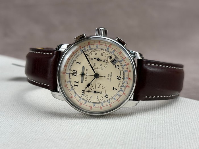 Zeppelin - Chronograph Date - Ingen mindstepris - 7614-5 LZ-127 - Mænd - 2011-nu