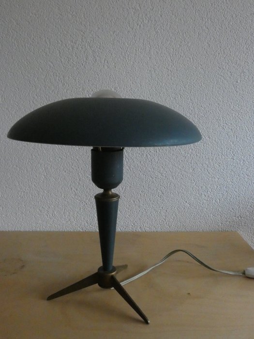 Philips - Louis Kalff - Lampe - bijou - Smedejern - Bordlampe