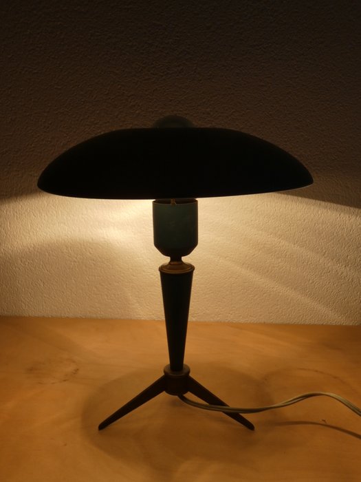 Philips - Louis Kalff - Lampe - bijou - Smedejern - Bordlampe