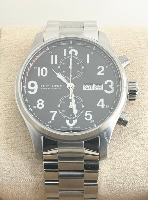 Hamilton - Khaki Field Officer - Ingen mindstepris - H717160 - Mænd - 2011-nu