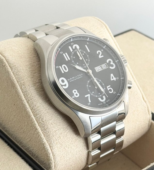 Hamilton - Khaki Field Officer - Ingen mindstepris - H717160 - Mænd - 2011-nu