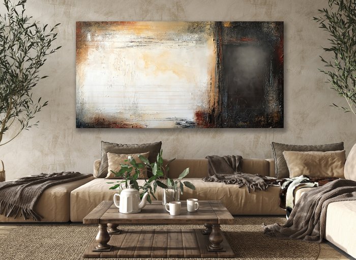 Monika Spiewak - Loft Style - XXL -  on Frame - Ready to Hang