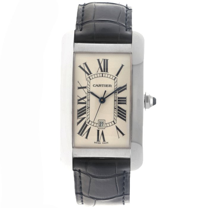 Cartier - Tank Américaine - 1741 - Mænd - 1990-1999