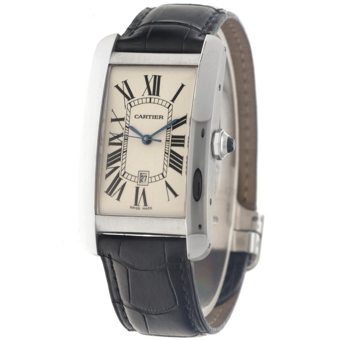 Cartier - Tank Américaine - 1741 - Mænd - 1990-1999